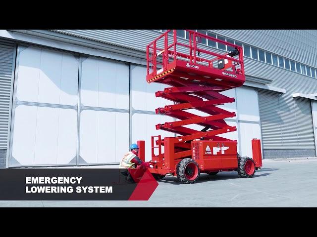 LGMG SR4069D Diesel Rough Terrain Scissor Lift