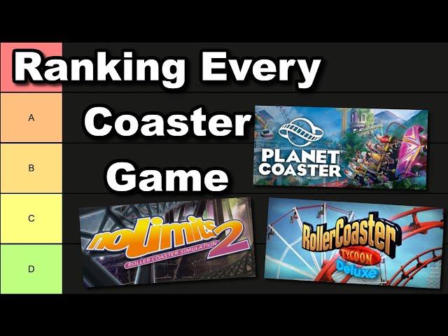 Ranking Every Roller Coaster Game