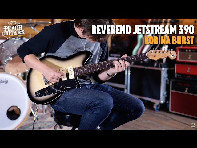 No Talking...Just Tones | Reverend Jetstream 390 - Korina Burst