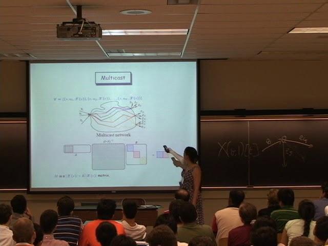 ITSOC School of Information Theory 2008: Monday, Part 2