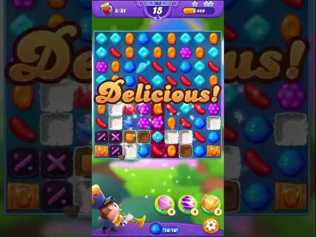 Candy Crush Friends Saga | LEVEL 163 #shorts