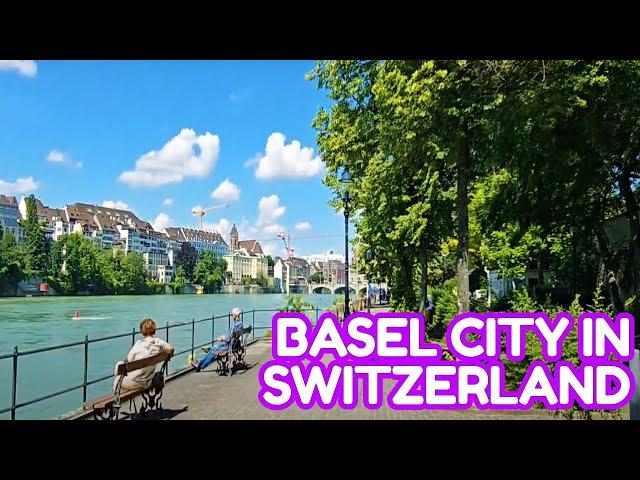 Exploring The Beauty Of BASEL CITY And The Amazing RHINE RIVER In SWITZERLAND