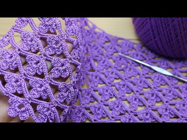 Простой ЦВЕТОЧНЫЙ УЗОР крючком ВЯЗАНИЕ для начинающих Easy to Crochet Tape Lace flower pattern