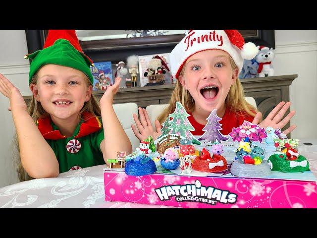 Opening Hatchimals Christmas Advent Calendar! All 24 Days!!!