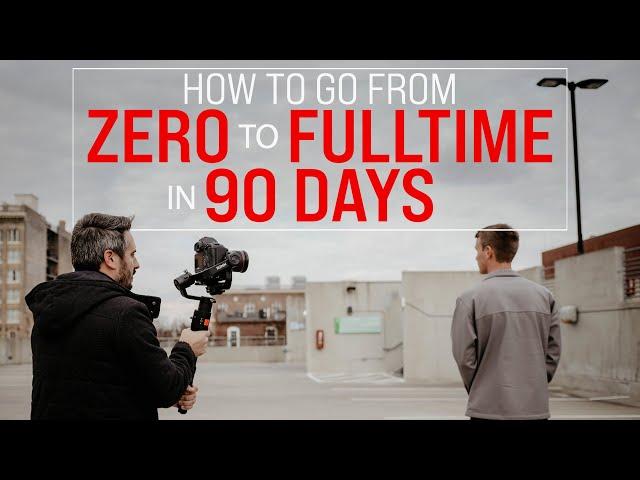 How to Become a Fulltime Filmmaker in 90 Days