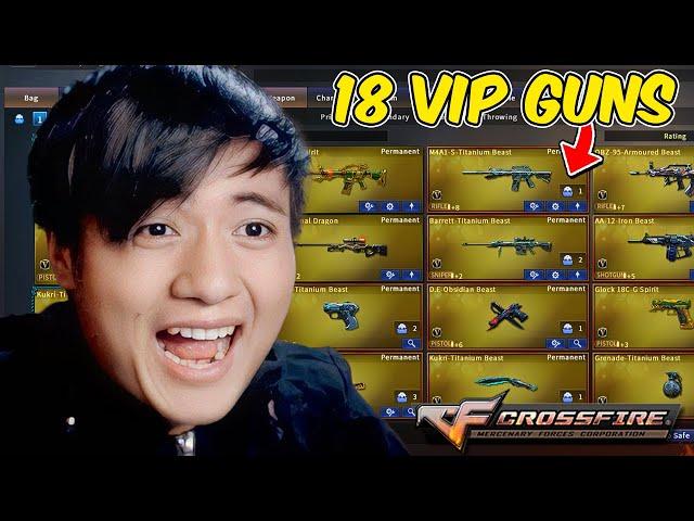 CrossFire PH 2023 - PLAYING WITH 18 VIP