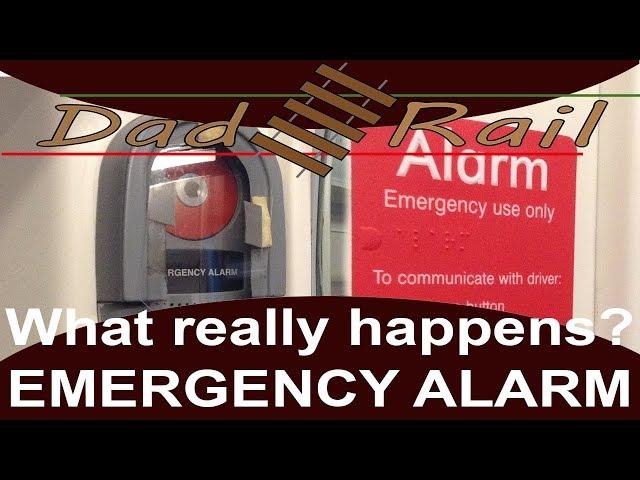 Train Driver Vlog 007 - The Passenger Emergency Alarm Button. - Dad Rail HD