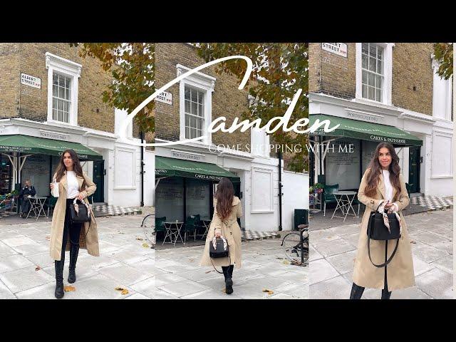 COME SHOPPING WITH ME IN CAMDEN LONDON VLOG| Alessandra Rosa