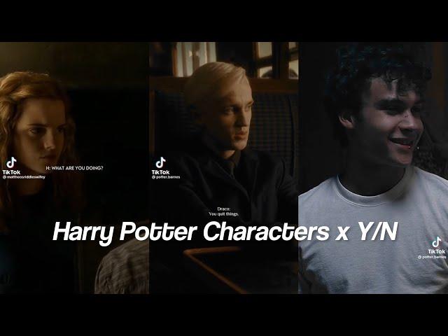 Harry Potter Characters x Y/N TikTok POV