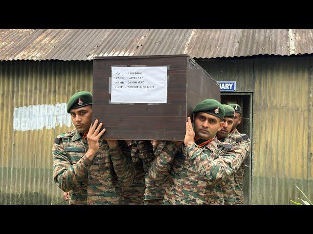 Salute to Lt.Sepoy Dammi Gadi | Wreath Laying Ceremony by Indian Army on 12 Dec.2024 at Aalo|