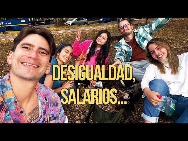 La REALIDAD de VIVIR en COLOMBIA  Platicando con jóvenes colombianos