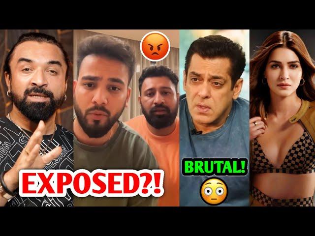 Elvish Yadav & Rajat Dalal EXPOSED by Ajaz Khan?! | Salman Khan SAVAGE, Munawar, Stree 2, Mythpat |