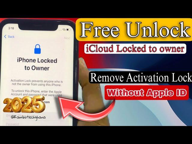 Fixed iPhone Locked To Owner (2025) How to Remove iCloud Activation Lock Without Apple ID Permanent