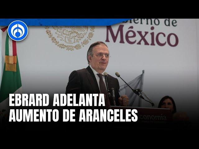 Ebrard quita licencia a 7 agencias aduanales por contrabando técnico