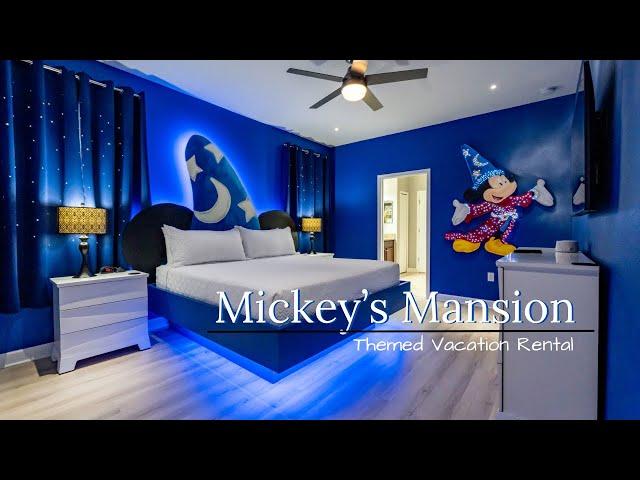 Mickey’s Mansion | Disney Themed Vacation Rental | House Tour