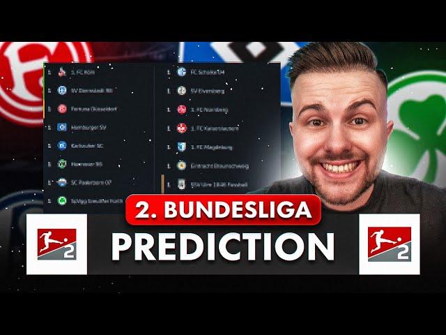 Meine 2. Bundesliga PROGNOSE Saison 2024/2025 