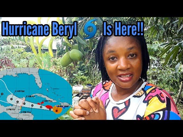 Hurricane Beryl  is here || Kingston Jamaica 
