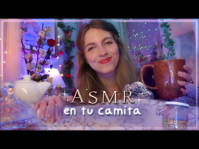 ASMR in YOUR fairytale BED  Your friend prepares you and helps you sleep  【Personal Attention】#13