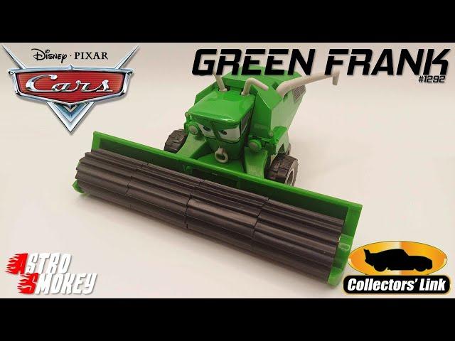 Disney/Pixar Cars Green Frank (Radiator Springs Combine Harvester) Factory Custom Tractor Tipping