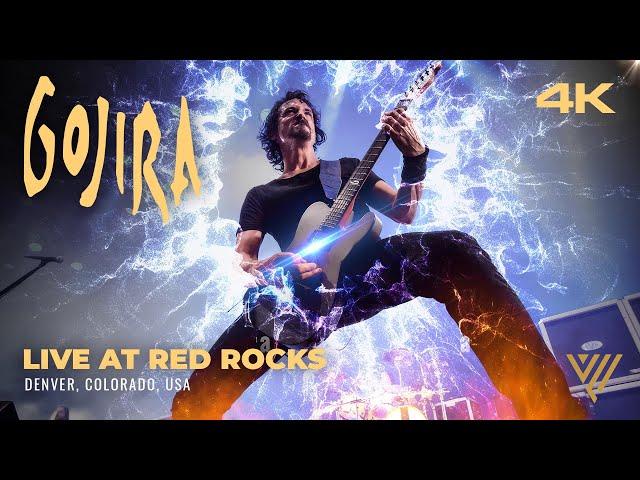 Gojira  •  Live at Red Rocks in 4K •  FULL CONCERT • AI Upscaled  #gojira #4k