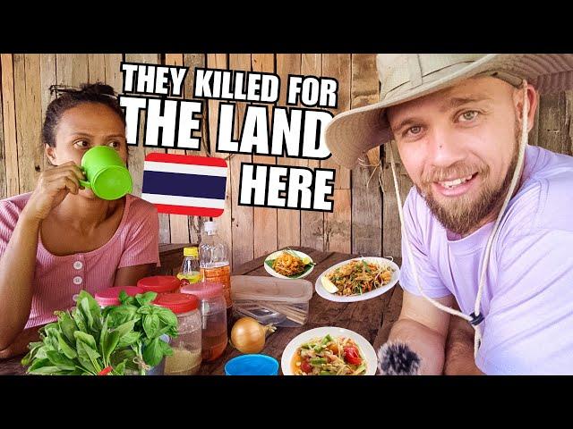 Village Life In Thailand.. How Thai Women Take Care Of Their Man & Stolen Land Story 