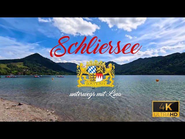 Schliersee/Spitzingsee, Bayern, ein Tag mit meiner Nichte Lina. 4K UHD - VLOG