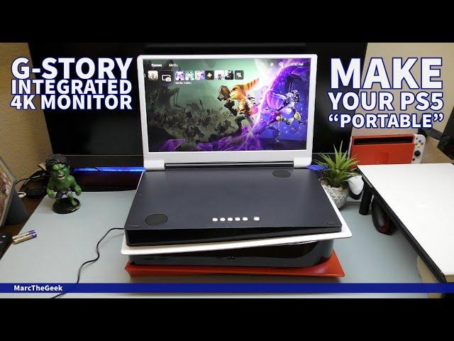 G-Story 4K Monitor for PS5 On The Go!