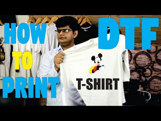 How to Print DTF in Urdu Hindi | DTF printing | DTF Printing Tutorial in Urdu/Hindi