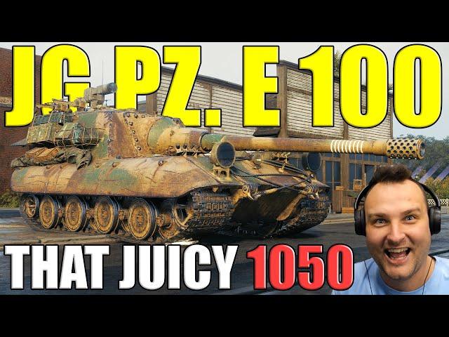 Epic 1050 HP Blasts by Jg.Pz. E 100! | World of Tanks