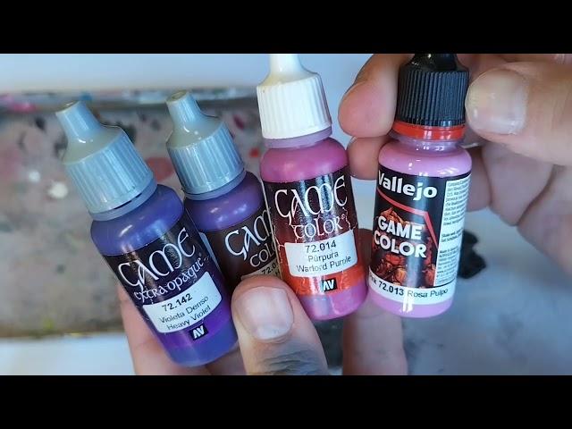 Black and pink monster paint tutorial