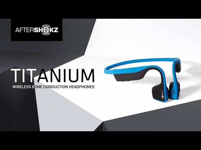 AfterShokz Titanium | Bone Conducting Open Ear Headphones