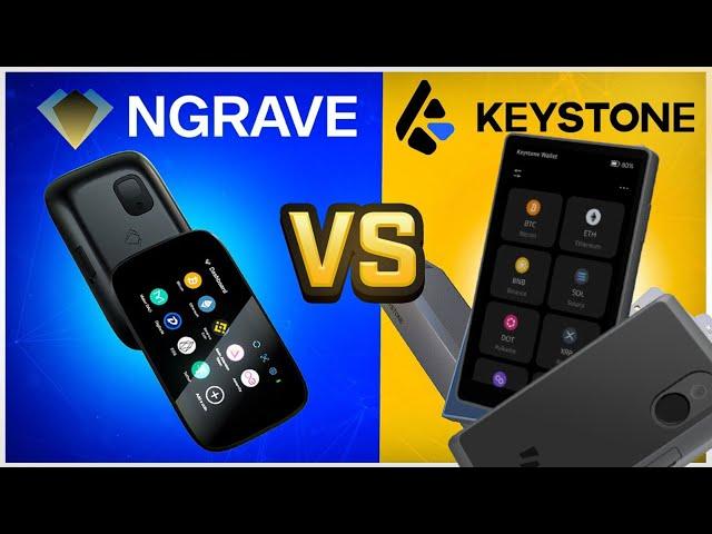 (NEW) NGRAVE Zero vs Keystone Pro 3 | Which Air-Gapped Wallet Is Actually Better?