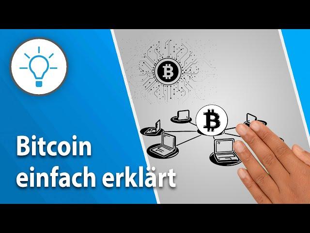 Bitcoin einfach erklärt (explain it simple - Erklärvideo)