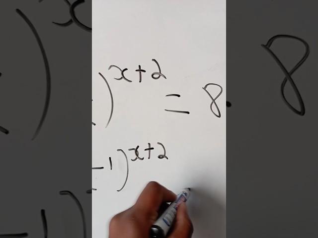 how to solve for x when given 1/2^x+2=8