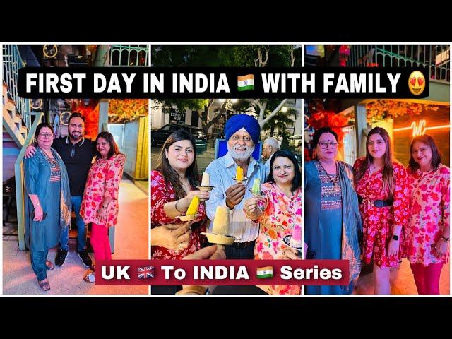 First Day In INDIA  From UK | Taking PARENTS To LIVE MUSIC CAFE | UK To INDIA Series