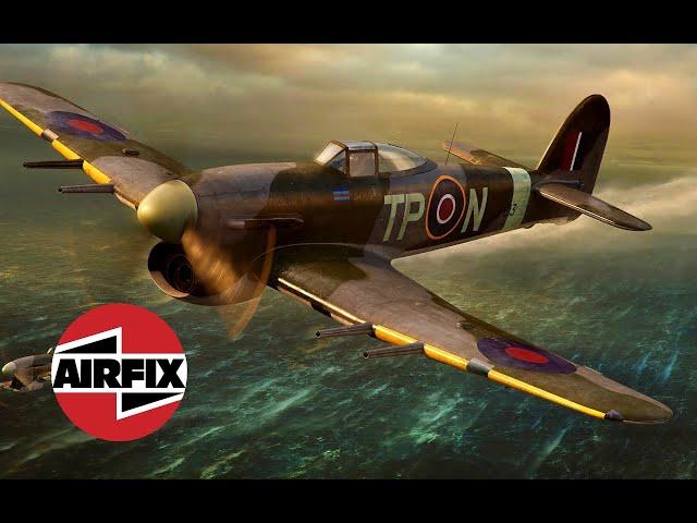 Airfix - 1:72 Hawker Typhoon 1B - Complete Build with Instructions