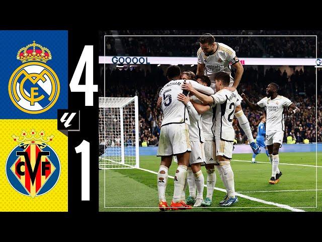 Real Madrid 4-1 Villarreal | HIGHLIGHTS | LaLiga 2023/24