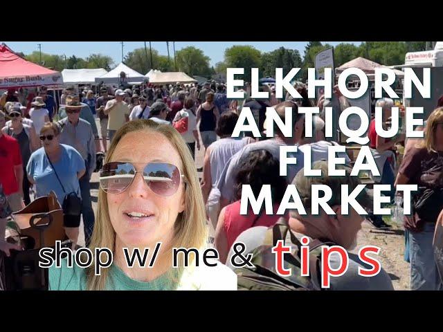 Tips for Shopping Elkhorn Antique Flea Market | Shop With Me for Vintage & Antique Decor