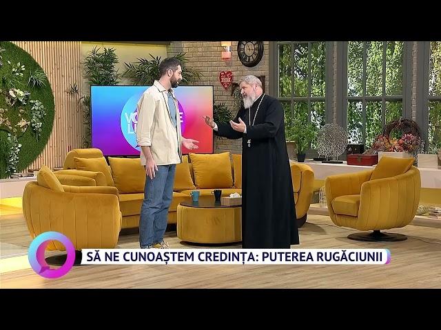 Cum sa ne rugam! Parintele Vasile Ioana la emisiune Vorbeste Lumea Pro Tv Romania