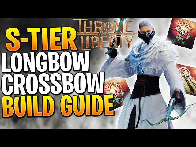 NEW S-TIER LONGBOW CROSSBOW BUILD! Throne and Liberty Crossbow Longbow Build PVE