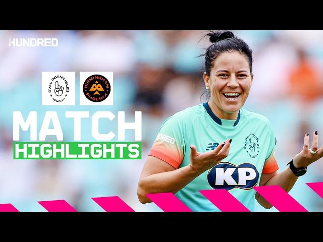 Capsey & Scholfield SHINE in 2024 opening match | Oval Invincibles v Birmingham Phoenix Highlights