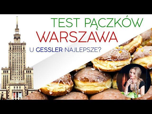 RANKING PĄCZKÓW Warszawa!  U GESSLER najlepsze? 