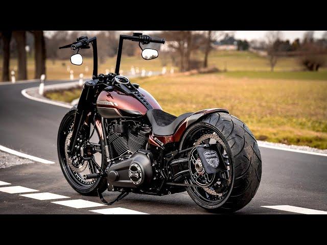  #HarleyDavidson Softail #FatBoy "Red Force" by Thunderbike from Germany