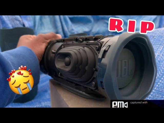 R.I.P JBL CHARGE 4 LOW FREQUENCY MODE *100%* VOLUME | EXTREME BASS TEST !!!