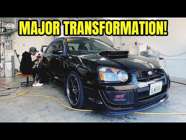 Restoring my TRASHED $5,000 Subaru STI *Satisfying car detail*