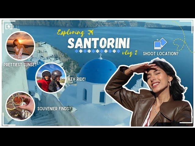 I Wasn’t Ready for This Sunset  Santorini Vlog | Europe Vlog 2 