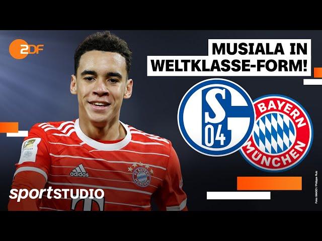 FC Schalke 04 – FC Bayern München Highlights | Bundesliga, 15. Spieltag 2022/23 | sportstudio