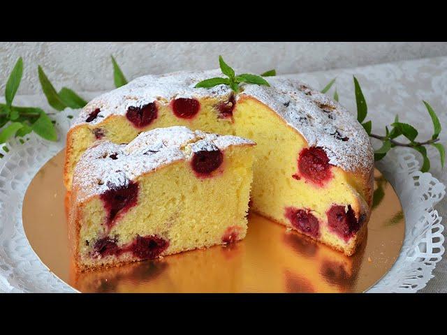 ПИРОГ на скорую руку, с любыми ягодами или фруктами./Summer pie with berries