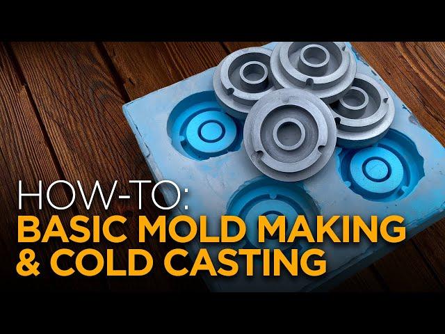 EASY mold making and casting with ALUMINUM powder!