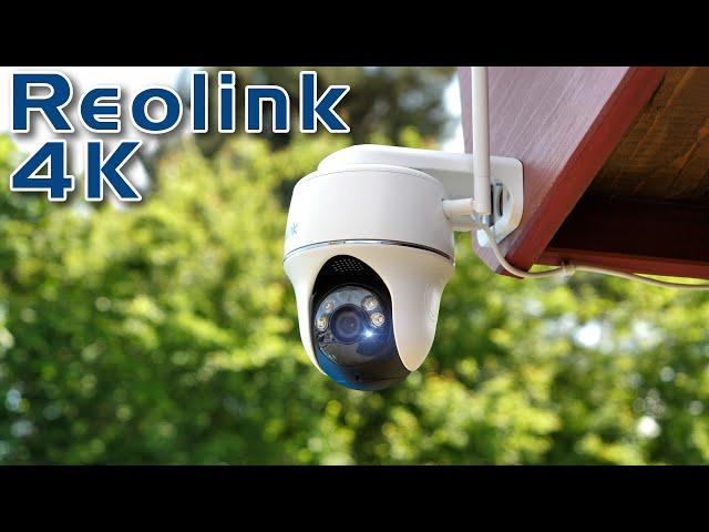 Reolink Argus PT Ultra / kabellose 4K Überwachungskamera mit Smart-Funktionen und Solarbetrieb